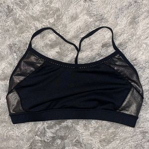 C9 by Champion Black and Silver Sports Bra